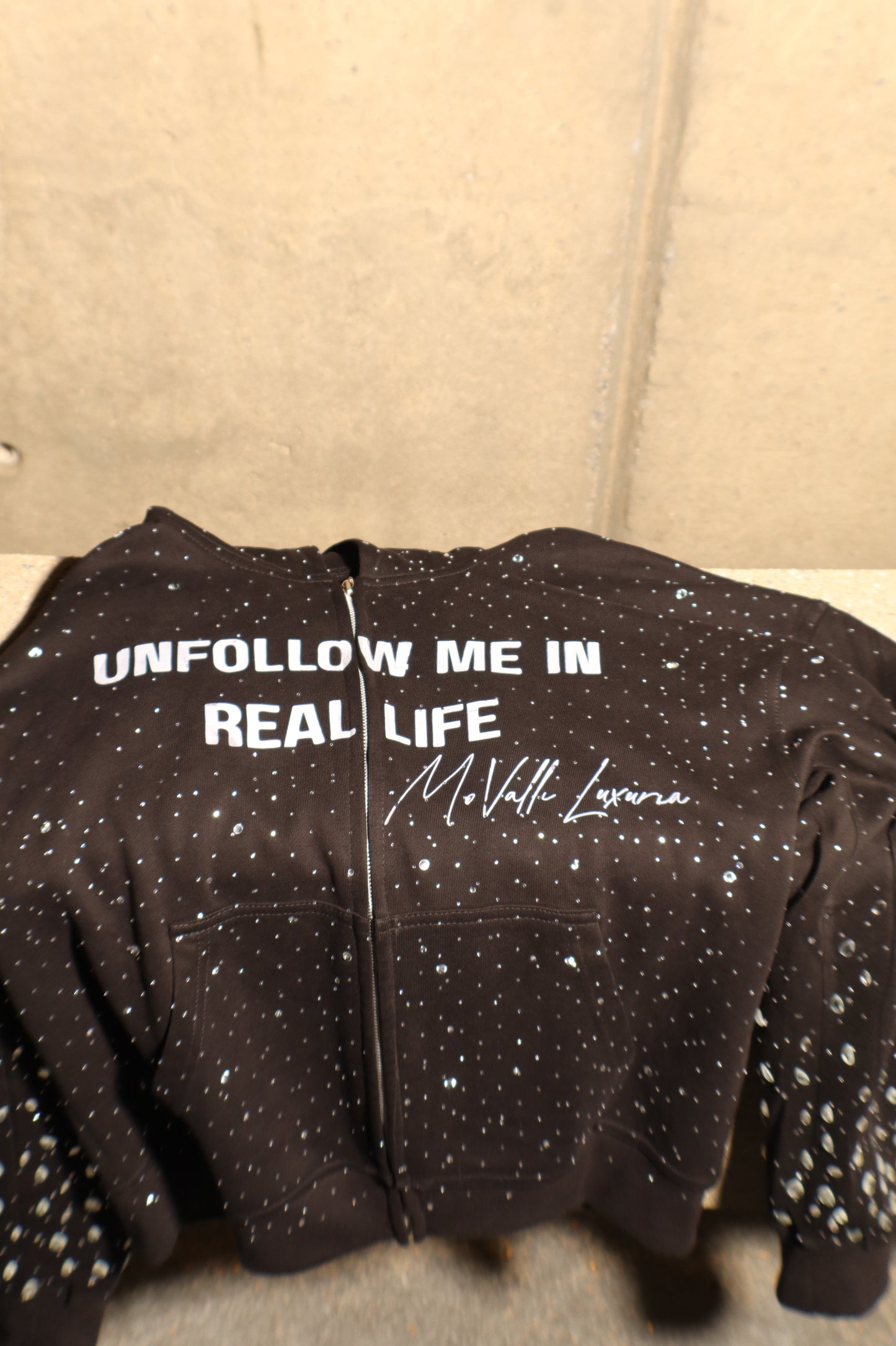 “U.M.I.R.L Rhinestone Hoodie