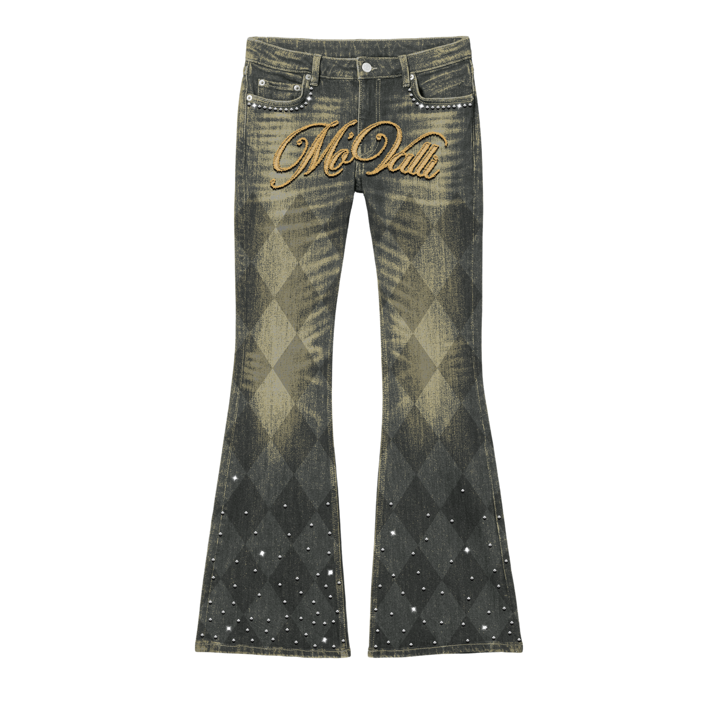 Luxurious Rhinestone Jeans